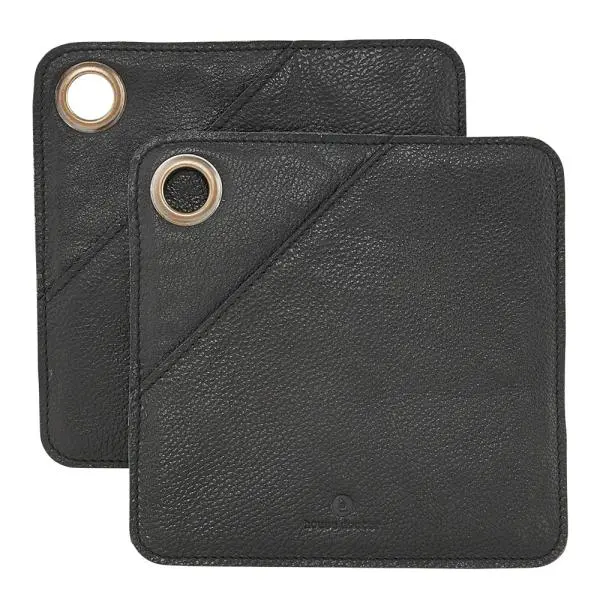 Square gryteklut 20,5 cm 2 stk svart