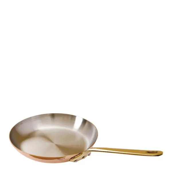M'minis stekepanne 12 cm kobber/messing