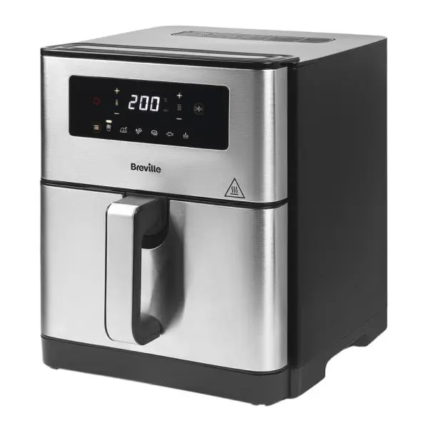 Halo XL digital airfryer 9L stål