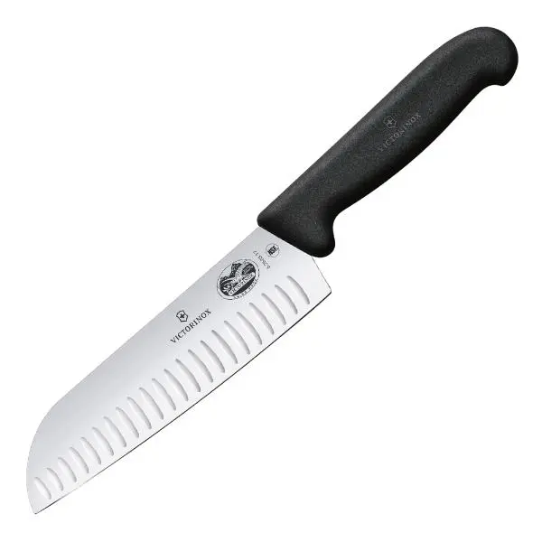 Fibrox santoku 17 cm svart