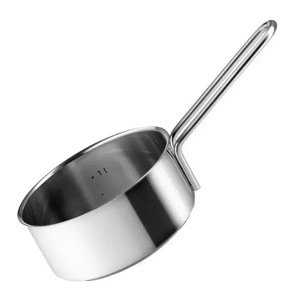 Stainless Steel sautékasserolle 1,3L