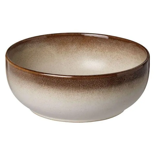 Sonja salatskål 24x9 cm brun
