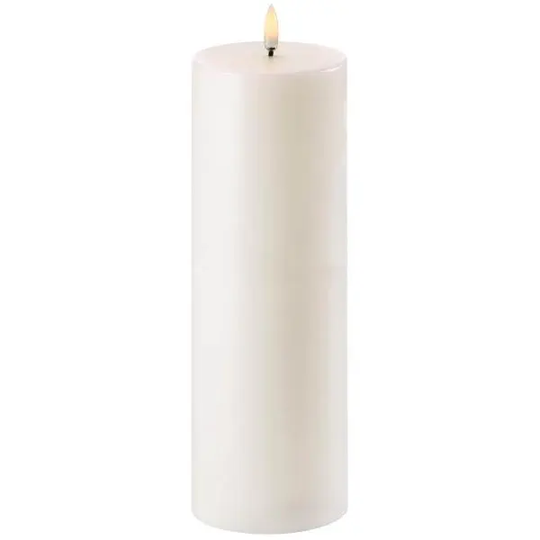 LED-lys 25x8 cm hvit