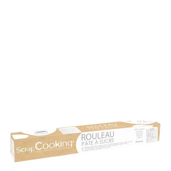 Fondant 430 g lokk hvit