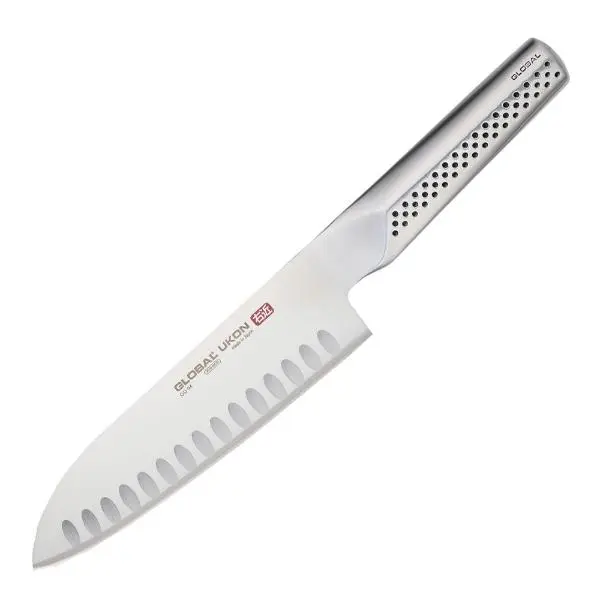 Ukon santokukniv m/luftlommer 18,5 cm
