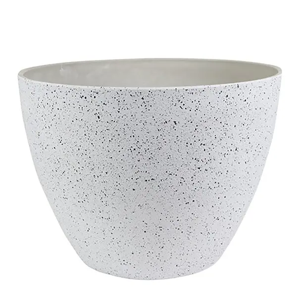 Nova blomsterpotte 43x33 cm terrazzowhite