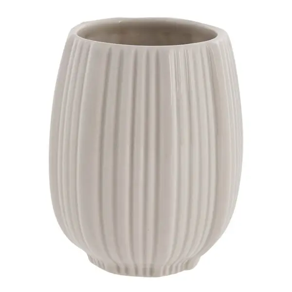 Lily tannbørsteholder 10,6 cm brun sand