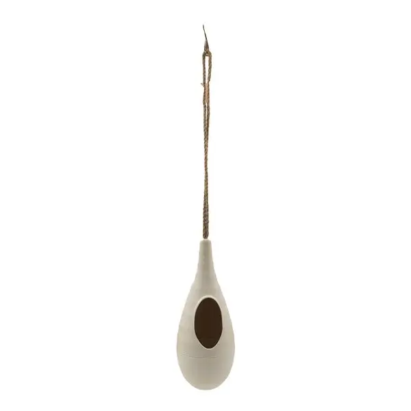 Fuglemater 25 cm off-white