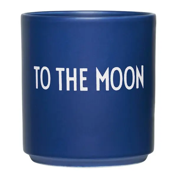 Favourite kopp TO THE MOON 25 cl midnight blue
