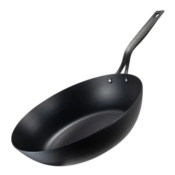 Blue Carbon wok 30,5 cm svart