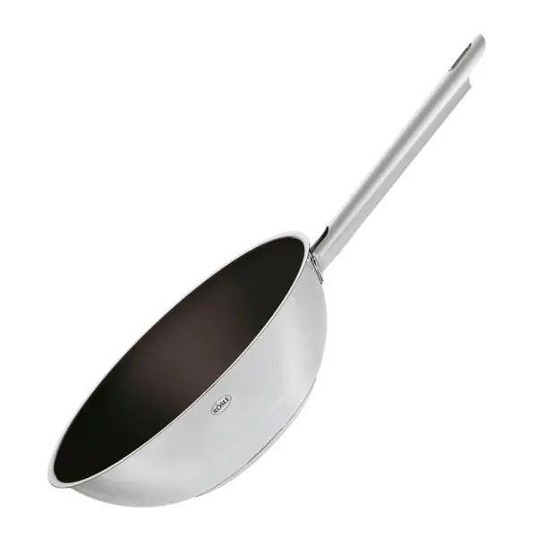 Elegance wok keramisk 28 cm Rustfritt stål