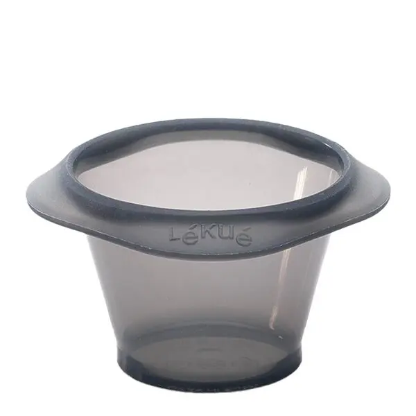 Silikonformer for Lava Cake 6 stk svart