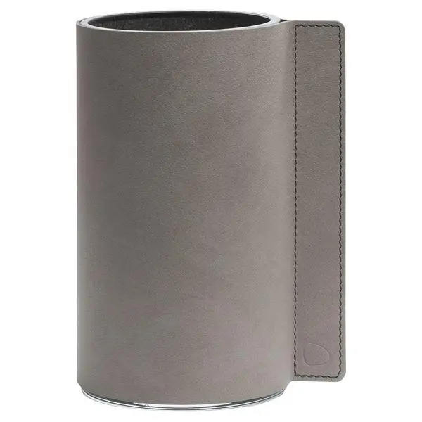 Block Nupo vase M 11x20 cm lys grå