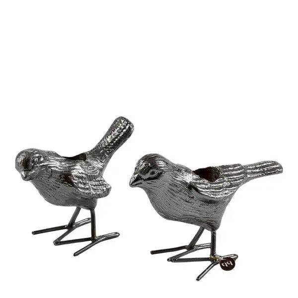Flock Of Birds lysestake 12,5cm 2s sølv