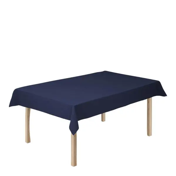 Basic bomullsduk 150x220 cm mørk blå 