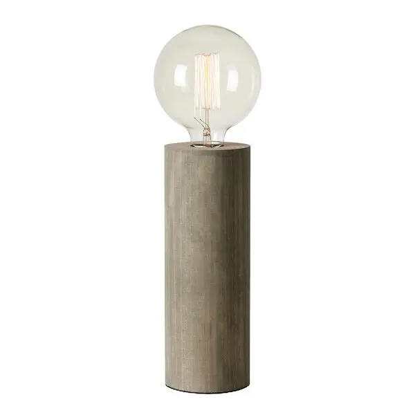 Legna bordlampe 28 cm gråbeiset