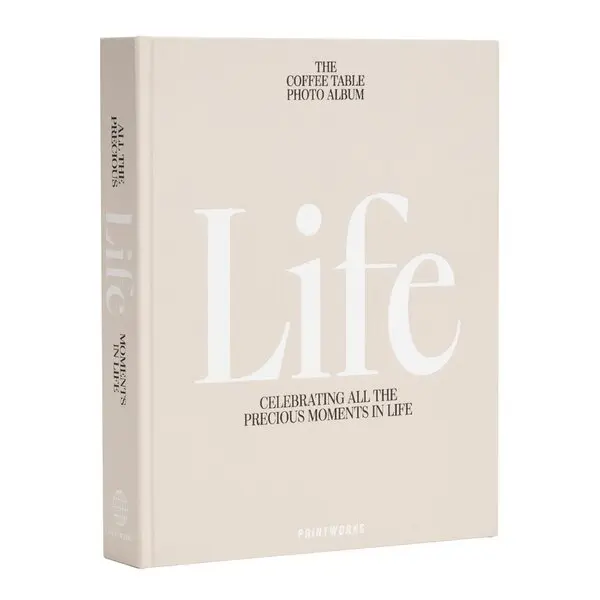 Fotoalbum life beige