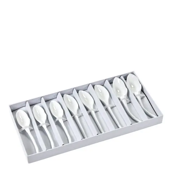Perfect Imperfection bestikksett skje 8 stk 17,5 cm hvit