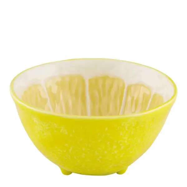 Citron skål 15 cm sitron gul