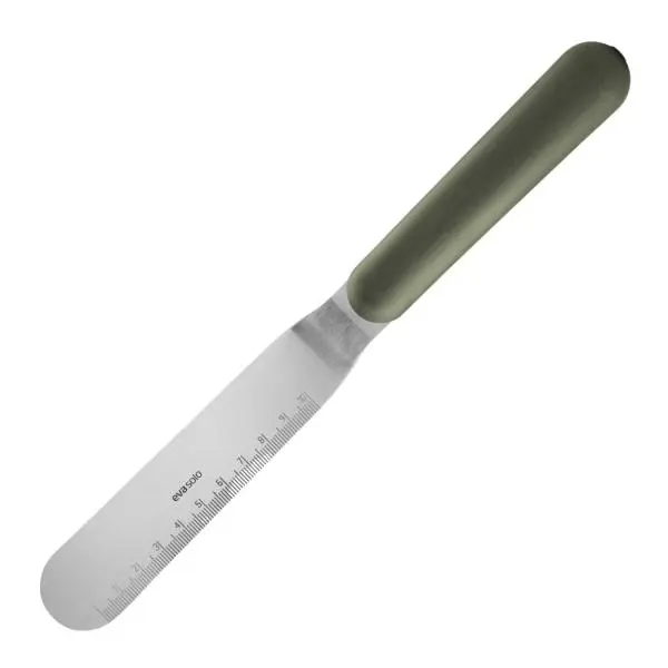 Green tool palettkniv vinklet grønn
