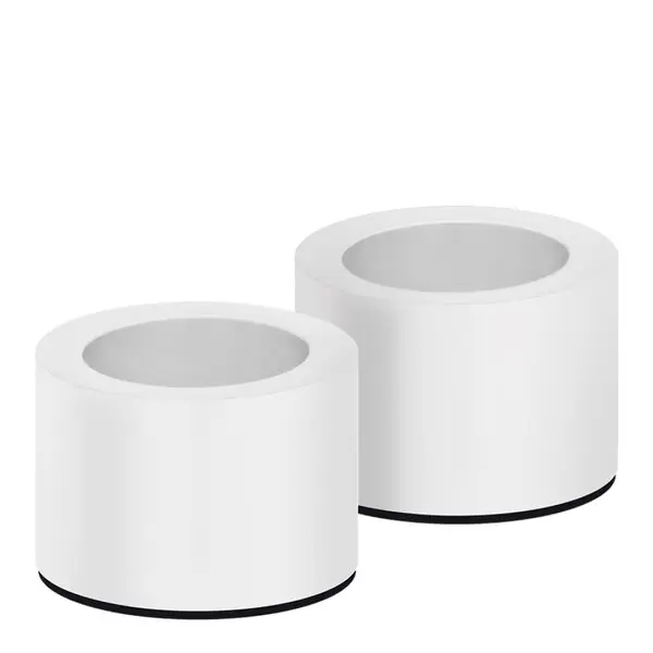Taper Candles lysestake 3,2x2,3 cm 2 stk hvit