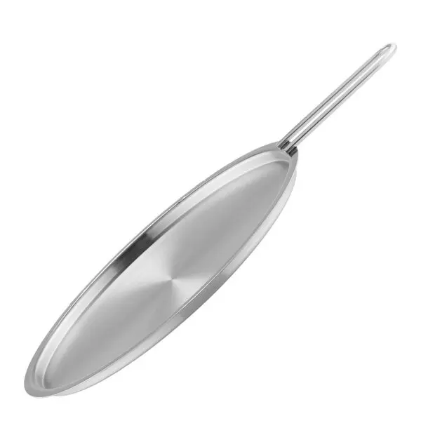 Tallerkenlokk 24 cm rustfritt stål