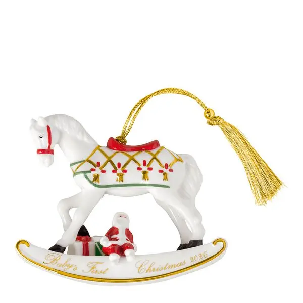 Christmas Classic ornament gyngehest 2026 gull