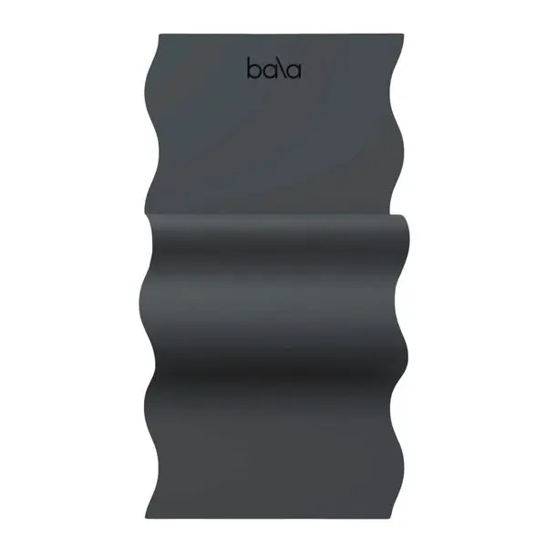Wavy Mat treningsmatte 5 mm 183 cm kullgrå