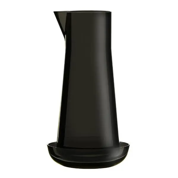 Informal karaffel m/skål 1L svart