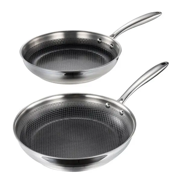 Optimal stekepannesett gryte m/keramisk belegg 2 stk 24+28 cm