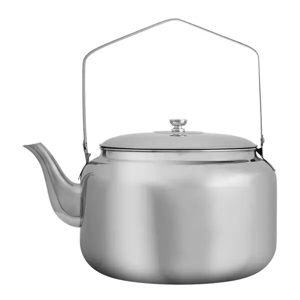 Kaffekjele til bål 6L rustfritt stål