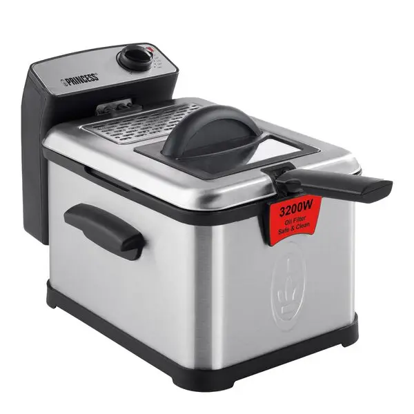 Frityrkoker Superior 3L 3200W rustfritt stål