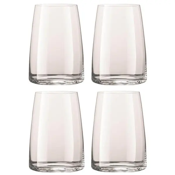Vivid Senses vannglass 50 cl 4 stk