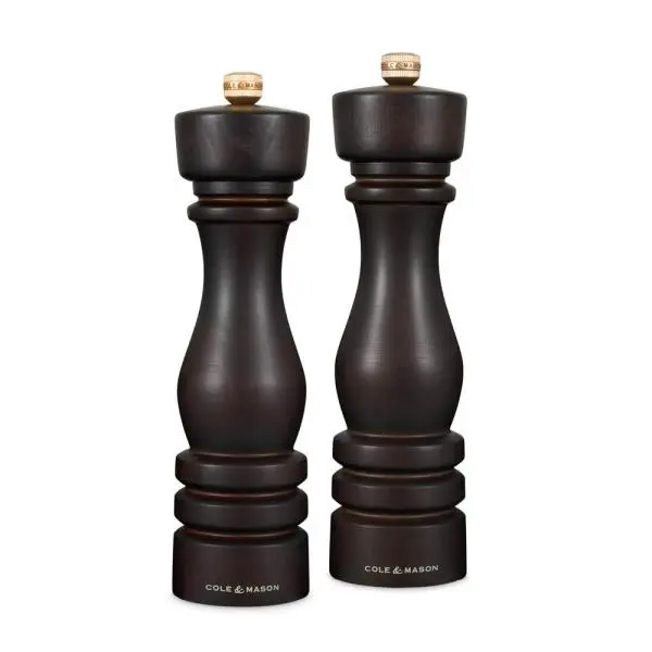 London salt- og pepperkvern 22 cm 2 stk brun