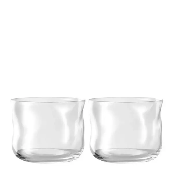 Swirl tumbler glass small 24 cl 2 stk Mist