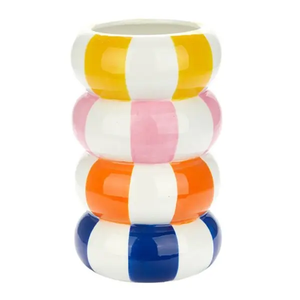 Floats vase 20 cm multi
