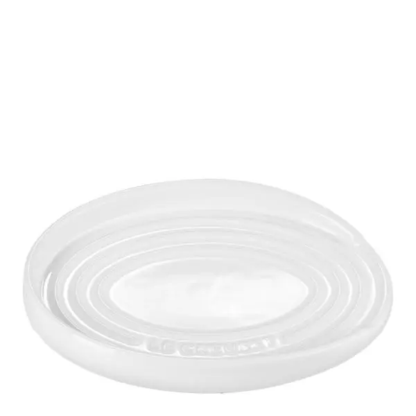 Oval gryteskjeholder white