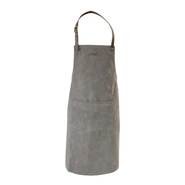 Moi forkle canvas grå/brun
