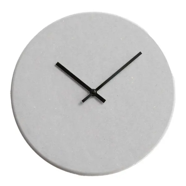 Shape light grey veggklokke 28 cm lysgrå m/svart viser