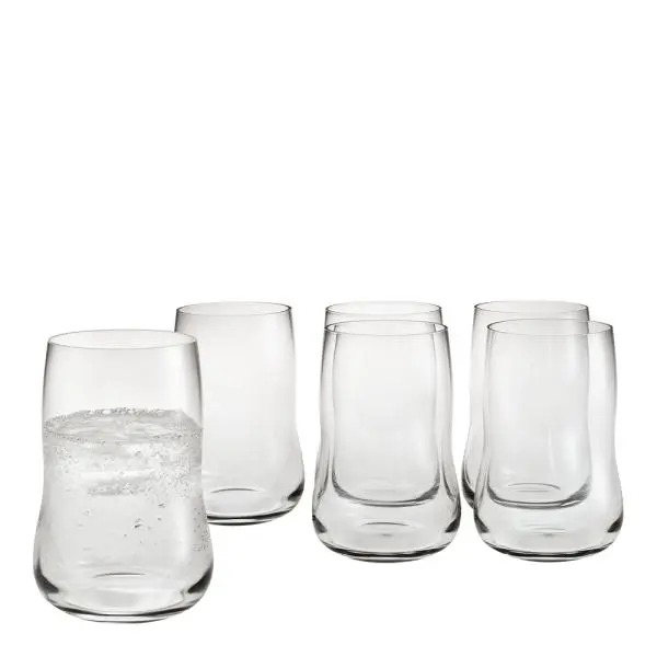 Future glass 25 cl 6 stk klar