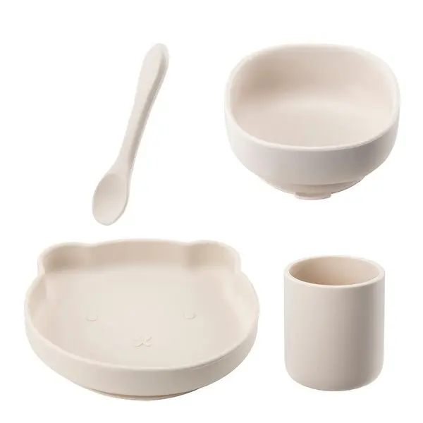 Chic kids barneservise 4 deler krem