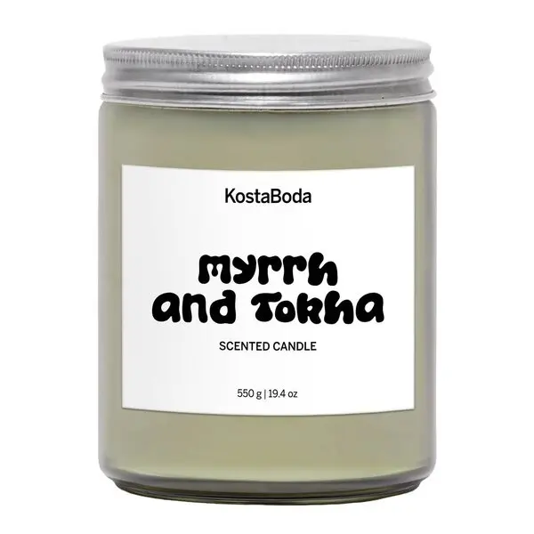 Mind duftlys 13 cm Myrrh & Tokha