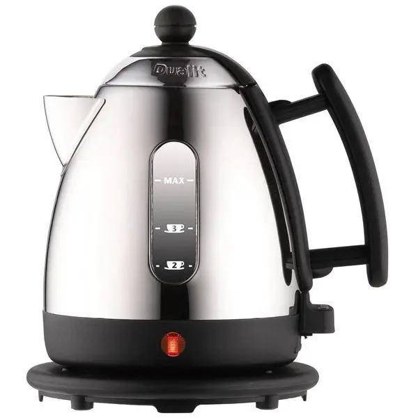 Lite vannkoker mini 1L svart/sølv