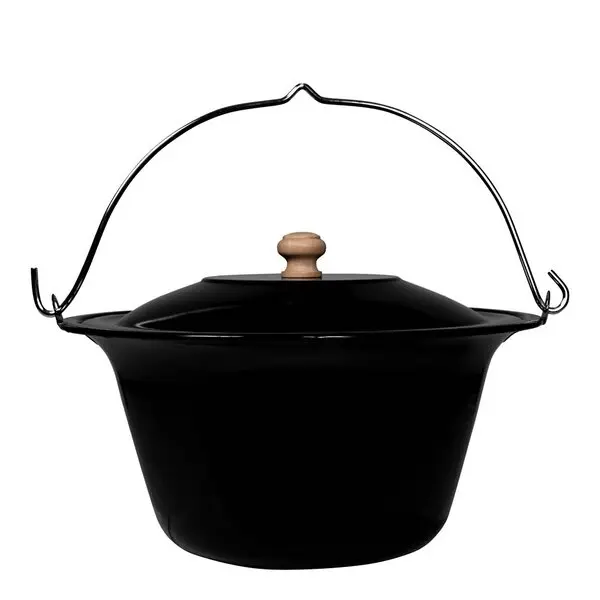 Suppegryte 10L svart
