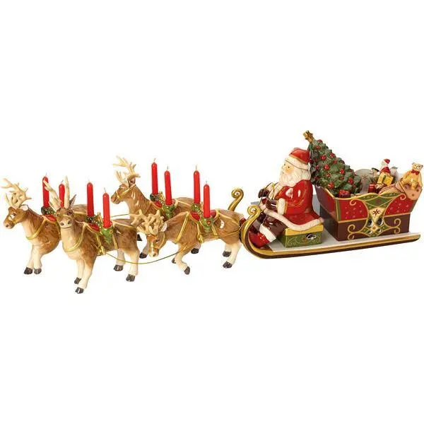 Christmas Toy's julenissens slede 22x21x70 cm