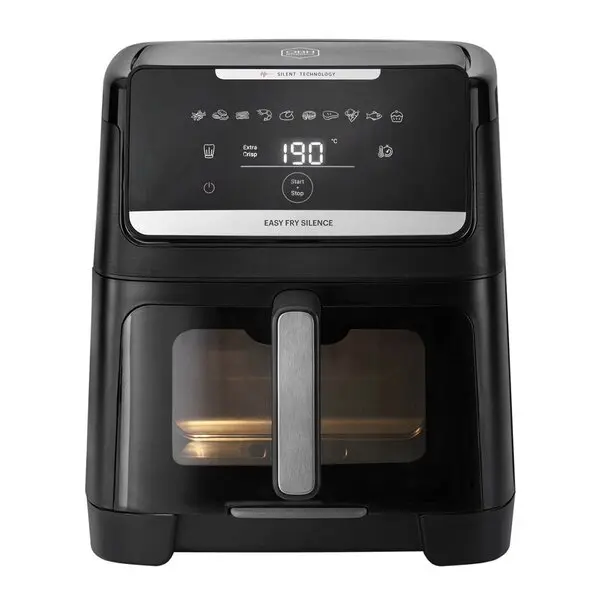 Easy Fry Silence Vision airfryer 7L svart