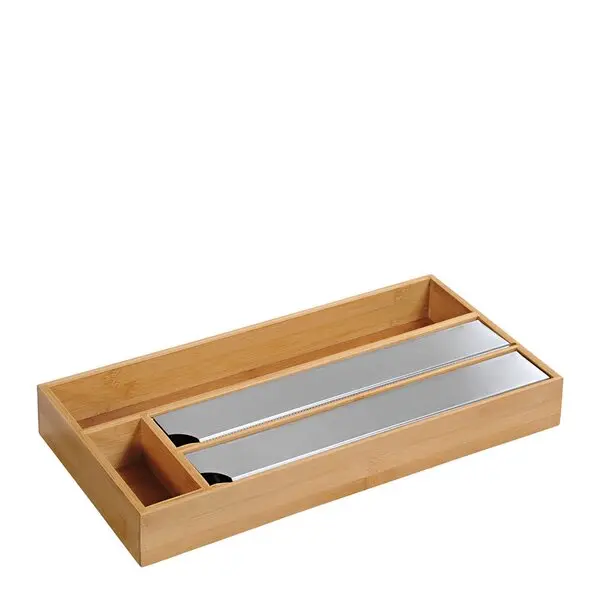 Foliedispenser 42x19x5,4 cm bambus