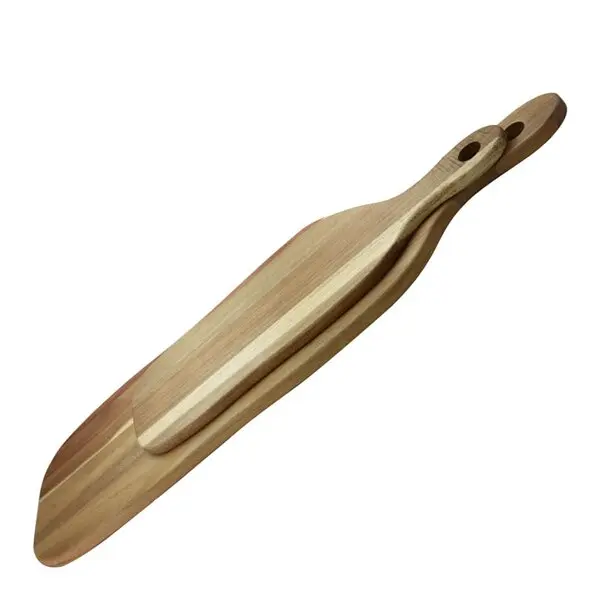 Serveringsbrett m/håndtak 51x16x1,5 cm akasie
