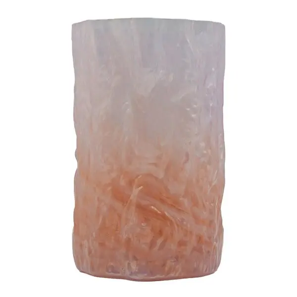 Bark vase 19 cm rosa