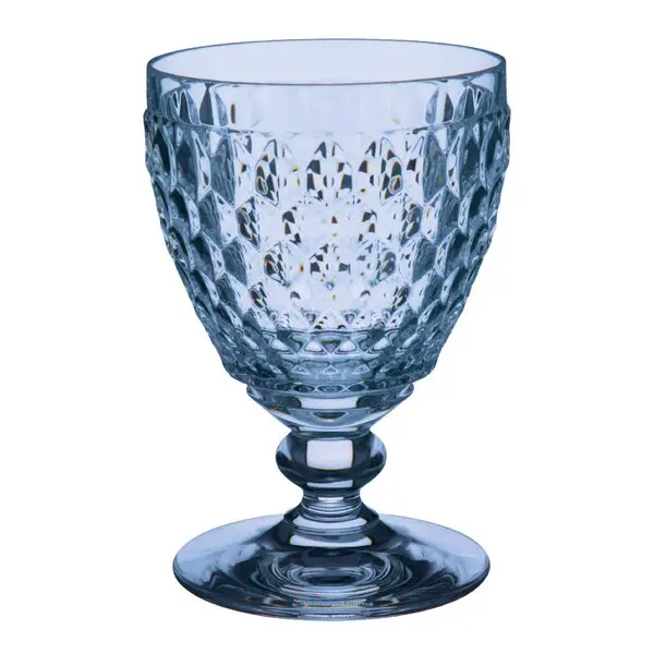 Boston hvitvinsglass 23 cl blå